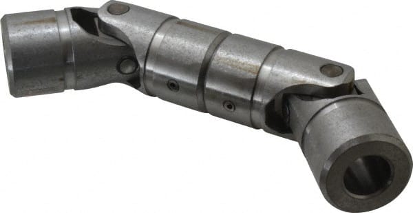 Lovejoy - 1-1/2" Bore Depth, 15,600 In/Lbs. Torque, DD-Type Double Universal Joint - 1" Inside x 2" Outside Diam, 10-7/8" OAL - Exact Tooling