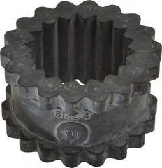 Lovejoy - 4 One Piece Solid Flexible Coupling Sleeve Insert - 2.31" OD, 1-1/4" OAL, EPDM - Exact Tooling