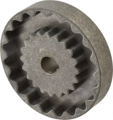 Lovejoy - 5/8" Max Bore Diam, 3/16" x 3/32" Keyway Width x Depth, Flexible Coupling Hub - 3-1/4" OD, 2.88" OAL, Cast Iron - Exact Tooling