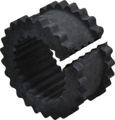 Lovejoy - 7 One Piece Split Flexible Coupling Sleeve Insert - 4.34" OD, 2.19" OAL, EPDM - Exact Tooling