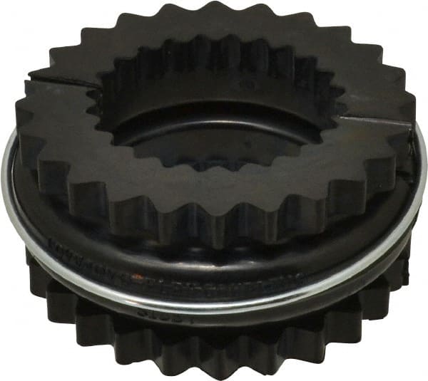 Lovejoy - 7 Two Piece Flexible Coupling Sleeve Insert - 4.34" OD, 2.19" OAL, EPDM - Exact Tooling