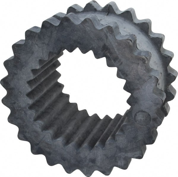 Lovejoy - 8 One Piece Solid Flexible Coupling Sleeve Insert - 5.06" OD, 2-1/2" OAL, EPDM - Exact Tooling