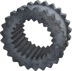 Lovejoy - 8 One Piece Solid Flexible Coupling Sleeve Insert - 5.06" OD, 2-1/2" OAL, EPDM - Exact Tooling