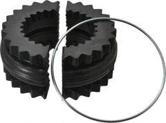 Lovejoy - 8 Two Piece Flexible Coupling Sleeve Insert - 5.06" OD, 2-1/2" OAL, EPDM - Exact Tooling