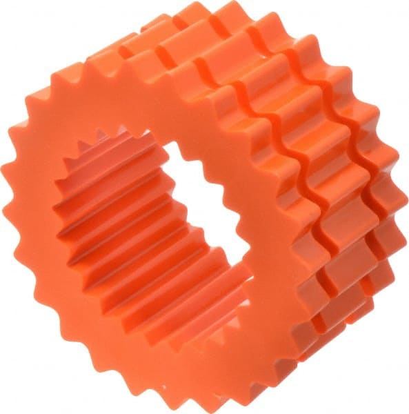 Lovejoy - 8 One Piece Solid Flexible Coupling Sleeve Insert - 5.06" OD, 2-1/2" OAL, Hytrel - Exact Tooling