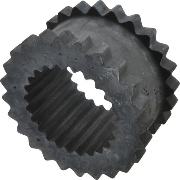 Lovejoy - 9 One Piece Solid Flexible Coupling Sleeve Insert - 6" OD, 3" OAL, EPDM - Exact Tooling