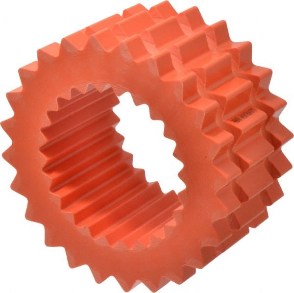 Lovejoy - 10 One Piece Solid Flexible Coupling Sleeve Insert - 7.06" OD, 3.44" OAL, Hytrel - Exact Tooling