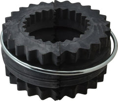 Lovejoy - 11 Two Piece Flexible Coupling Sleeve Insert - 8.19" OD, 4" OAL, EPDM - Exact Tooling