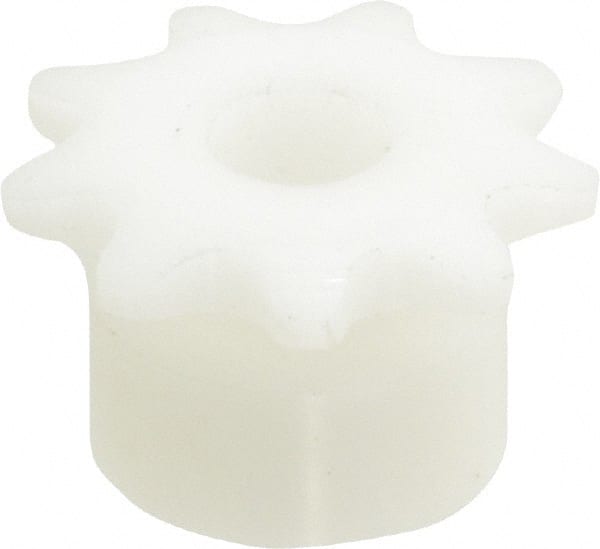 Poly Hi Solidur - 9 Teeth, 1/4" Chain Pitch, Chain Size 25, Roller Chain Sprockets - Exact Tooling