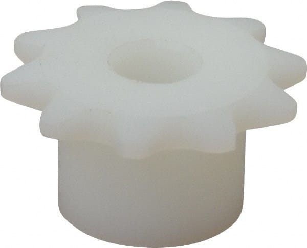 Poly Hi Solidur - 10 Teeth, 1/4" Chain Pitch, Chain Size 25, Roller Chain Sprockets - Exact Tooling