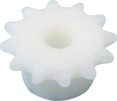 Poly Hi Solidur - 12 Teeth, 1/4" Chain Pitch, Chain Size 25, Roller Chain Sprockets - Exact Tooling