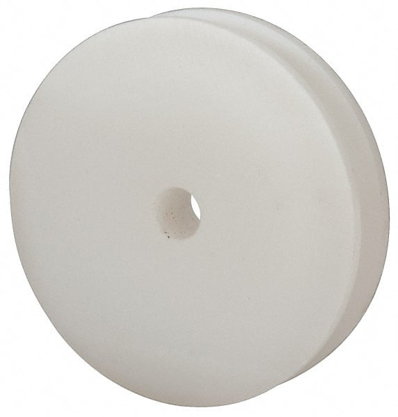 Poly Hi Solidur - 1/2" Bore, 3.85" Outside Diam, Finished Bore V-Belt Sheave - 3/4" Wide - Exact Tooling