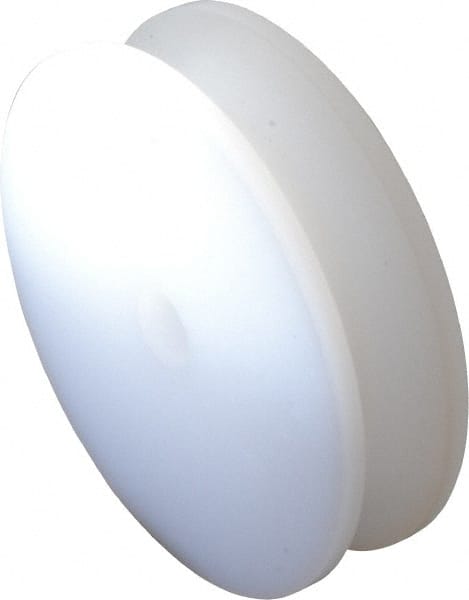 Poly Hi Solidur - 1/2" Bore, 3-3/4" Outside Diam, Finished Bore V-Belt Sheave - 1" Wide - Exact Tooling