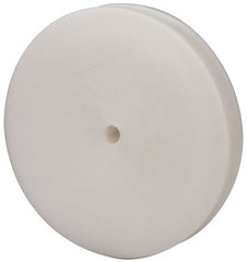 Poly Hi Solidur - 1/2" Bore, 7.15" Outside Diam, Finished Bore V-Belt Sheave - 1" Wide - Exact Tooling