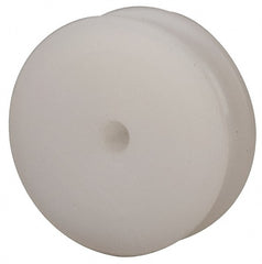Poly Hi Solidur - 1/4" Bore, 2" Outside Diam, Finished Bore Round Belt Pulley - 5/8" Wide - Exact Tooling