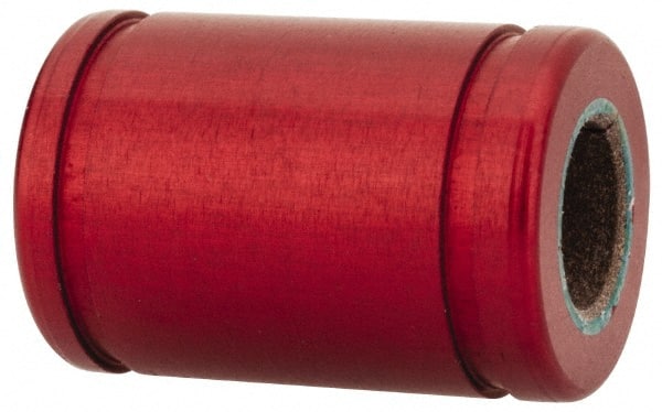 Pacific Bearing - 3/16" ID, 110 Lb Static Load Capacity, Closed Linear Bearing - 0.38" OD - Exact Tooling