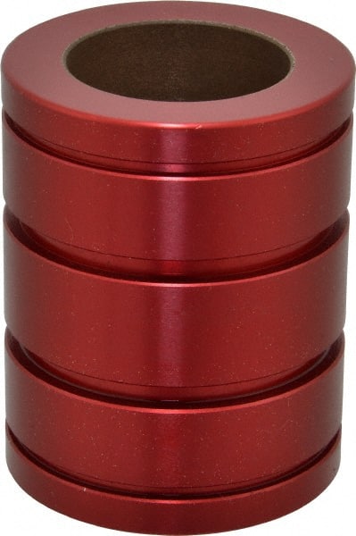 Pacific Bearing - 1-1/2" ID, 7,050 Lb Static Load Capacity, Closed Linear Bearing - 2.38" OD - Exact Tooling