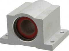 Pacific Bearing - 3/4" ID, 2-3/4" OAW x 2.063" OAL x 1-3/4" OAH Closed Single Pillow Block - 2-1/16 Inch Overall Length x 1-3/4 Inch Overall Height x 2-3/4 Inch Width, - Exact Tooling