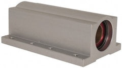 Pacific Bearing - 3/4" ID, 4-1/2" OAL x 1-3/4" OAH Closed Twin Pillow Block - 4-1/2 Inch Overall Length x 1-3/4 Inch Overall Height x 2-3/4 Inch Width, - Exact Tooling