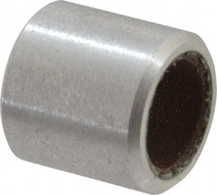 Pacific Bearing - 1/4" Inside x 3/8" Outside Diam, Aluminum Anti-Friction Sleeve Bearing - 3/8" OAL - Exact Tooling