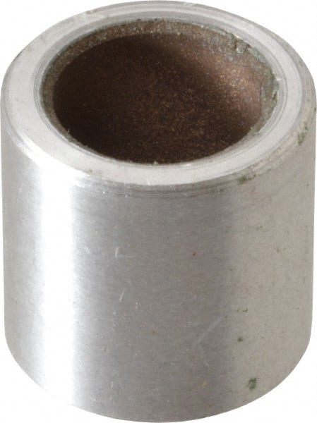 Pacific Bearing - 1/2" Inside x 3/4" Outside Diam, Aluminum Anti-Friction Sleeve Bearing - 1" OAL - Exact Tooling