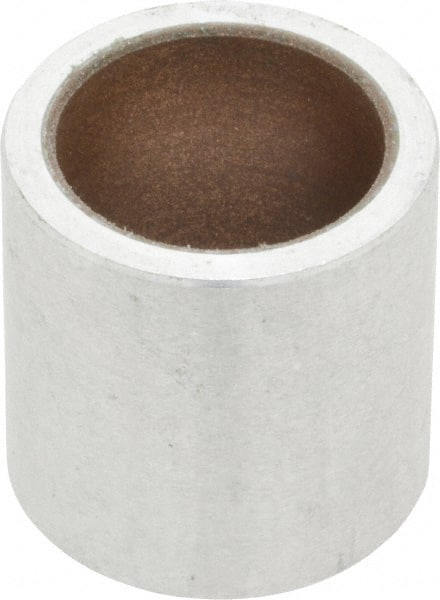 Pacific Bearing - 3/4" Inside x 1" Outside Diam, Aluminum Anti-Friction Sleeve Bearing - 1" OAL - Exact Tooling
