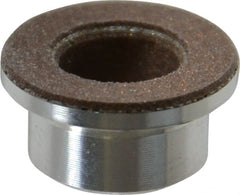 Pacific Bearing - 1/4" Inside x 3/8" Outside Diam, Aluminum Anti-Friction Sleeve Bearing - 1/2" Outside Diam, 1/4" OAL - Exact Tooling