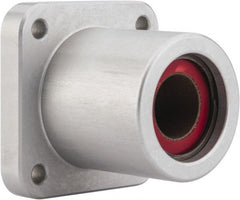 Pacific Bearing - 3/4" ID, 2.38" OAW x 2.067" OALFlange Mounted Bearing - 1,470 Lb Static Cap - Exact Tooling