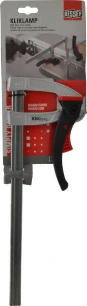 Bessey - 12" Capacity, 3" Throat Depth Bar Clamp - 260 Lb Clamping Pressure, 14" OAL - Exact Tooling
