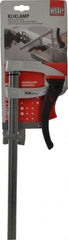 Bessey - 12" Capacity, 3" Throat Depth Bar Clamp - 260 Lb Clamping Pressure, 14" OAL - Exact Tooling