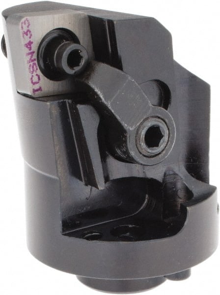 Kennametal - Right Hand Cut, 37.34mm Min Bore Diam, Size H20 Modular Boring Cutting Unit Head - Through Coolant, Compatible with CN.. - Exact Tooling
