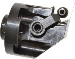Kennametal - Right Hand Cut, 50.80mm Min Bore Diam, Size H24 Modular Boring Cutting Unit Head - Through Coolant, Compatible with DN.. - Exact Tooling