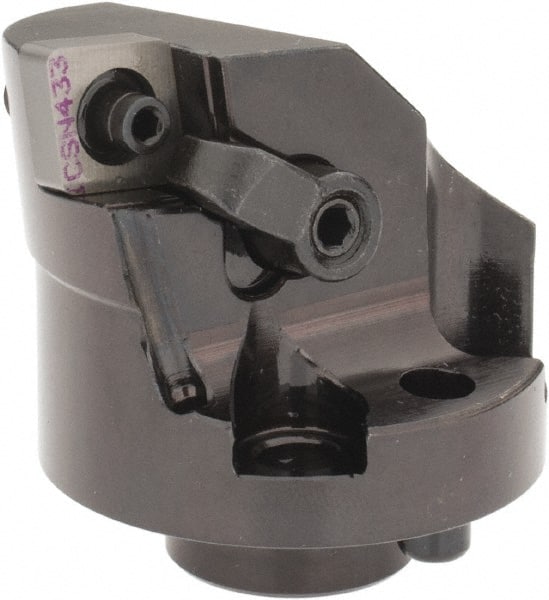 Kennametal - Right Hand Cut, 51.05mm Min Bore Diam, Size H28 Modular Boring Cutting Unit Head - Through Coolant, Compatible with CN.. - Exact Tooling