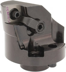Kennametal - Right Hand Cut, 51.05mm Min Bore Diam, Size H28 Modular Boring Cutting Unit Head - Through Coolant, Compatible with CN.. - Exact Tooling