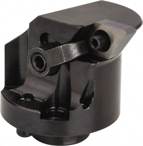 Kennametal - Left Hand Cut, 57.15mm Min Bore Diam, Size H28 Modular Boring Cutting Unit Head - Through Coolant, Compatible with DN.. - Exact Tooling