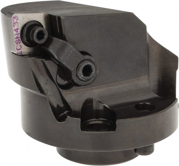Kennametal - Right Hand Cut, 60.96mm Min Bore Diam, Size H32 Modular Boring Cutting Unit Head - Through Coolant, Compatible with CN.. - Exact Tooling