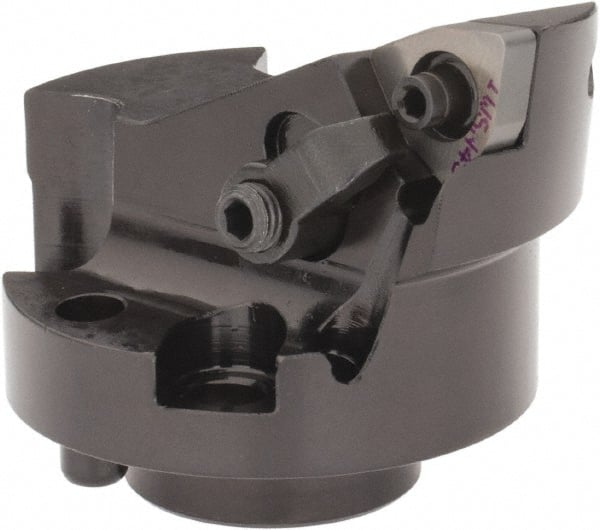 Kennametal - Left Hand Cut, 60.96mm Min Bore Diam, Size H32 Modular Boring Cutting Unit Head - Through Coolant, Compatible with WN.. - Exact Tooling