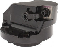 Kennametal - Left Hand Cut, 76.96mm Min Bore Diam, Size H40 Modular Boring Cutting Unit Head - Through Coolant, Compatible with CN.. - Exact Tooling