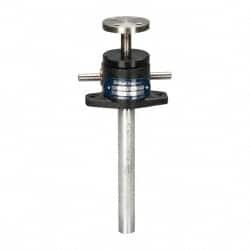 Duff-Norton - 1/4 Ton Capacity, 6" Lift Height, Upright Mechanical Screw Actuator - Top Plate - Exact Tooling