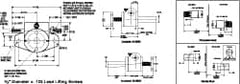 Duff-Norton - 1/2 Ton Capacity, 3" Lift Height, Upright Mechanical Screw Actuator - Threaded End - Exact Tooling