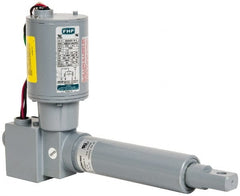 Duff-Norton - 6" Stroke Len, 25% Duty Cycle, 115 Volt, Linear Electromechanical Actuator with Limit Switch - AC Input, 0.58" per Second, 500 Lb Capacity - Exact Tooling
