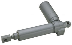 Duff-Norton - 12" Stroke Len, 17% Duty Cycle, 12 Volt, Linear Electromechanical Actuator with Slip Clutch - DC Input, 0.73" per Second, 500 Lb Capacity - Exact Tooling