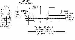 Duff-Norton - 12" Stroke Len, 24% Duty Cycle, 115 Volt, Linear Electromechanical Actuator with Limit Switch - AC Input, 0.67" per Second, 250 Lb Capacity - Exact Tooling