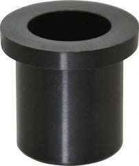 Poly Hi Solidur - 5/8" Inside x 13/16" Outside Diam, Nylon Sleeve Bearing - 1-1/16" Outside Diam, 5/32" Flange Thickness, 1" OAL - Exact Tooling