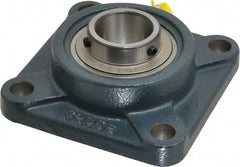 Value Collection - 108mm OAL4-Bolt Metric Flange - 4300 Lb Dyn Cap, Cast Iron - Exact Tooling