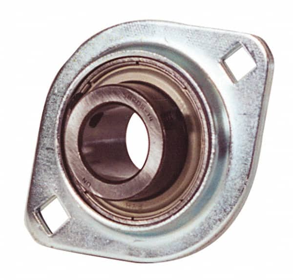 Value Collection - 4-7/16" OAL2-Bolt Flange - 2350 Lb Dyn Cap, Steel - Exact Tooling