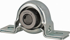 Value Collection - 3-3/8" OALPillow Block - 1160 Lb Dyn Cap, Steel - Exact Tooling