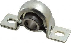Value Collection - 3-3/8" OALPillow Block - 1160 Lb Dyn Cap, Steel - Exact Tooling