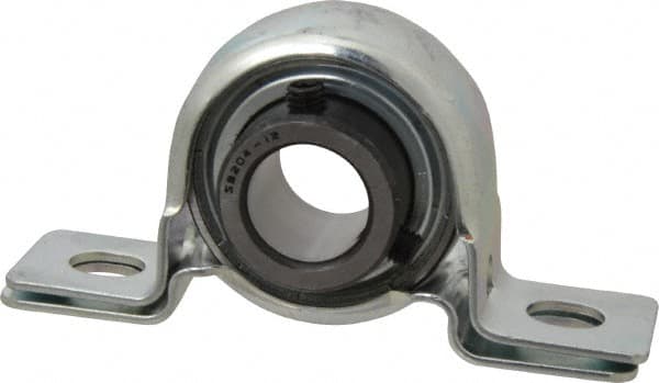 Value Collection - 3-27/32" OALPillow Block - 1560 Lb Dyn Cap, Steel - Exact Tooling