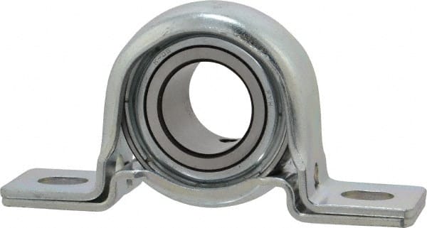 Value Collection - 4-1/4" OALPillow Block - 1700 Lb Dyn Cap, Steel - Exact Tooling